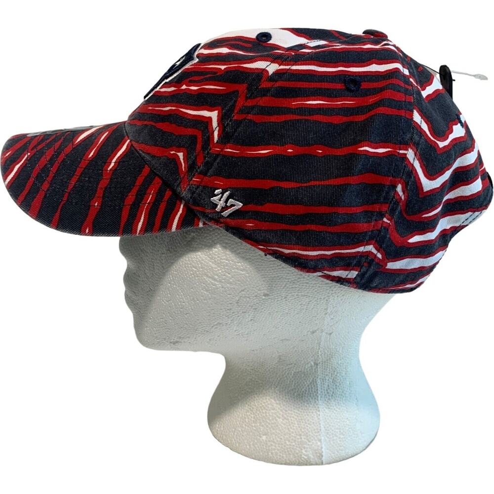 '47 Brand Clean Up Zubaz New England Patriots NFL Football Adjustable Hat Cap - Picture 5 of 13